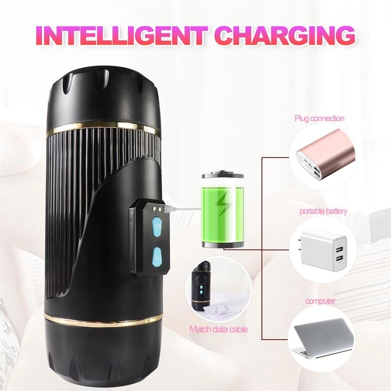 Masturbator Kay Dublu Gura si Vagin, 2x10 Moduri Vibratii, TPE Realist, USB Magnetic, 21 cm, #9, Erotic24.ro