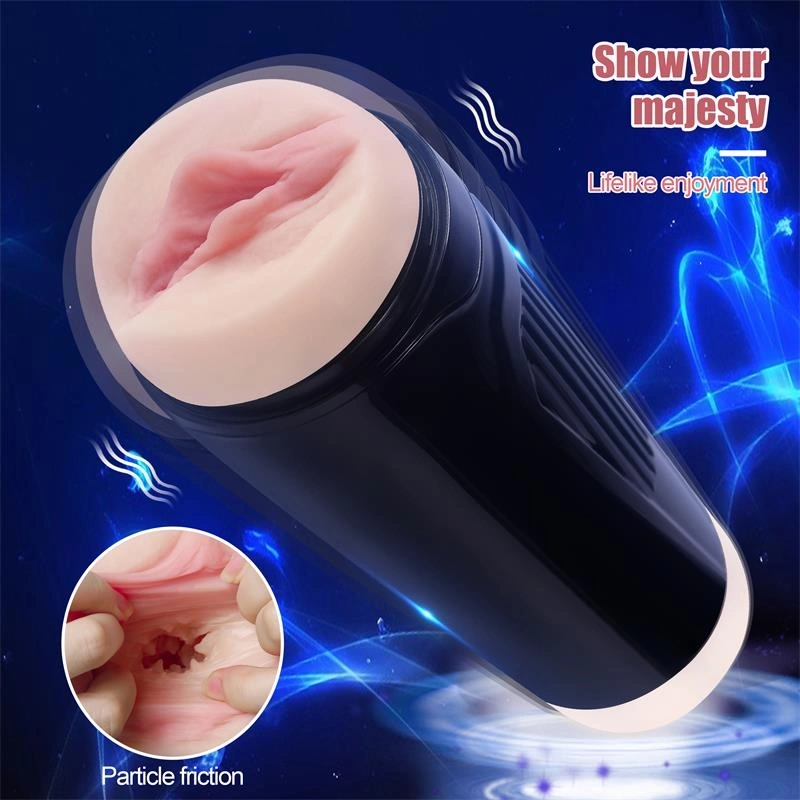 Masturbator Davina Pussy, 10 Moduri Vibratii, TPE Realist, USB, Natural, 25.2 cm, #7, Erotic24.ro