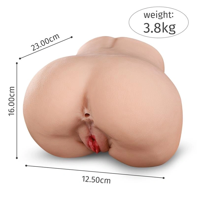 Masturbator Dublu, Shaking, Olga Vagin si Anus, 10 Moduri Vibratii Puternice, Superskin, USB Magnetic, Natural, 3.6 kg, #6, Erotic24.ro