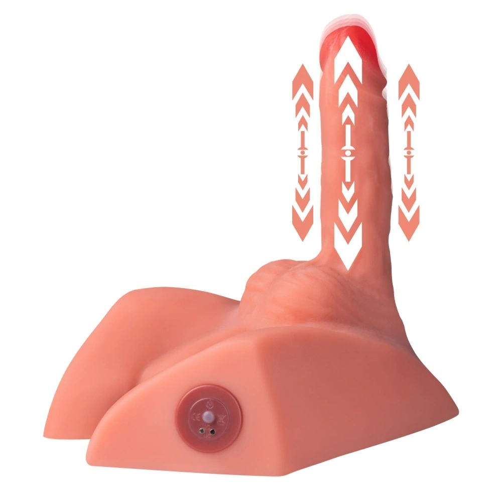 Masturbator Michael Ass&Dildo, 7 Moduri Impingere si Vibratii, SuperSkin, USB, Natural, 2.6 kg, #10, Erotic24.ro