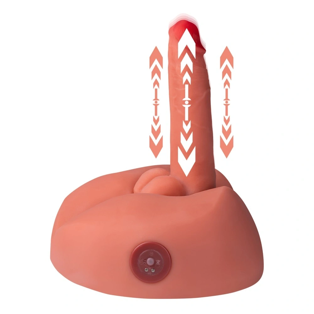 Masturbator Honey Ass&Dildo, 7 Moduri Impingere si Vibratii, SuperSkin, USB, Natural, 3.2 kg, #3, Erotic24.ro