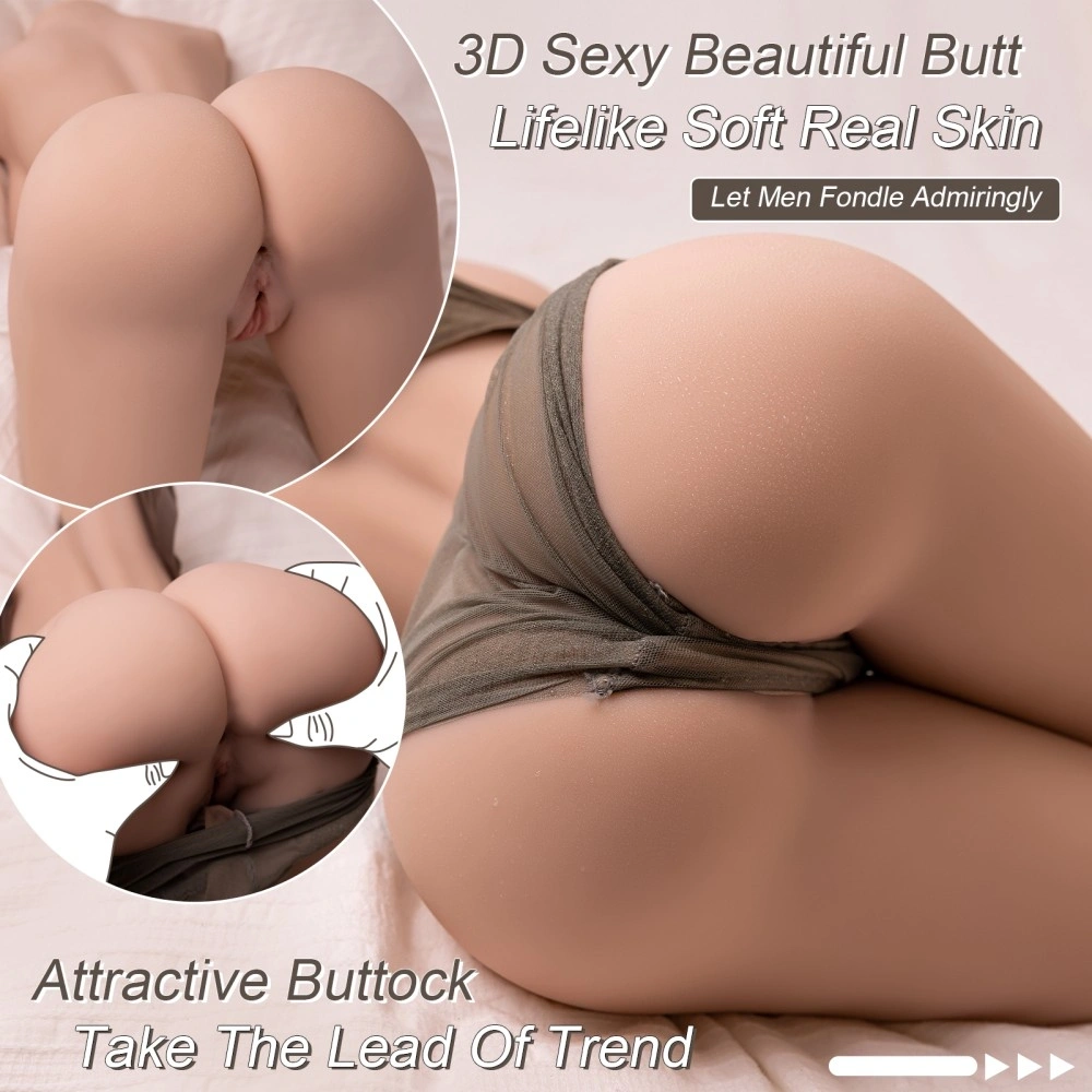 Masturbator Dublu Page, Vagin si Anus, Fund Bombat, TPE Realist, Natural, 8.2 kg, Nr. 11, Erotic24.ro