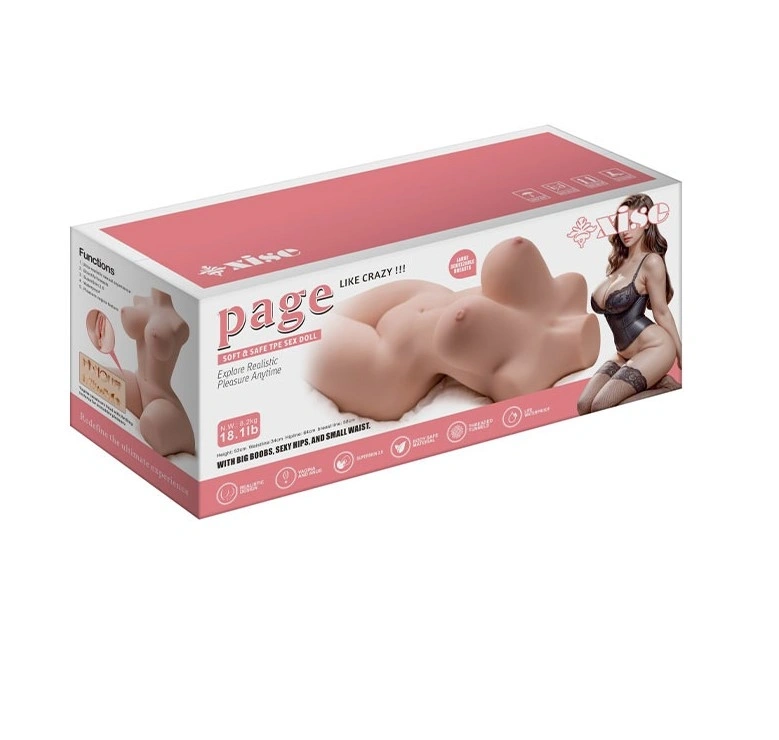 Masturbator Dublu Page, Vagin si Anus, Fund Bombat, TPE Realist, Natural, 8.2 kg, Nr. 13, Erotic24.ro
