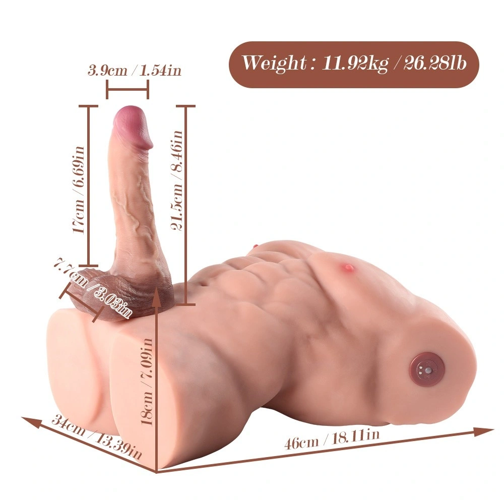 Masturbator Fitter cu Penis, Control prin Aplicatie Mobila, 10 Moduri, USB Magnetic, Natural, 11.9 kg, #8, Erotic24.ro