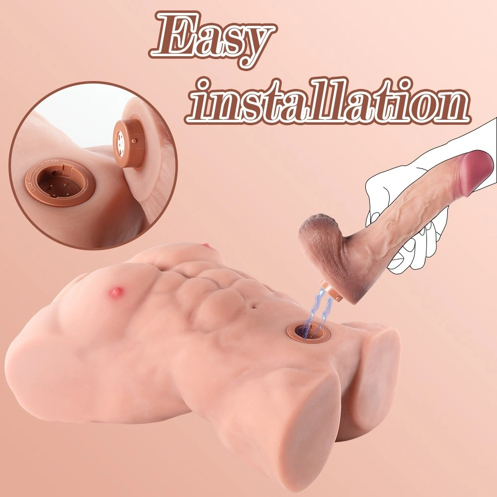 Masturbator Fitter cu Penis, Control prin Aplicatie Mobila, 10 Moduri, USB Magnetic, Natural, 11.9 kg, #4, Erotic24.ro