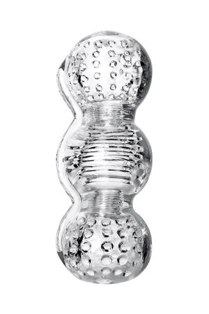 Masturbator Lingam Rashmi Flexibil TPE Transparent 15.5 cm