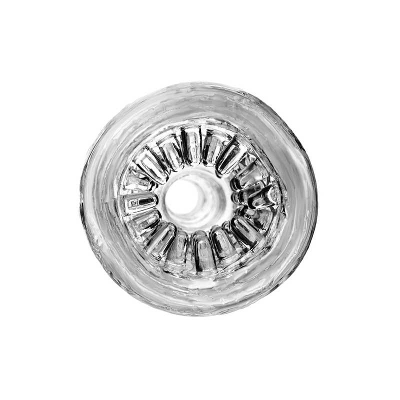 Masturbator Lingam Savitri Flexibil TPE Transparent 14 cm, #3, Erotic24.ro