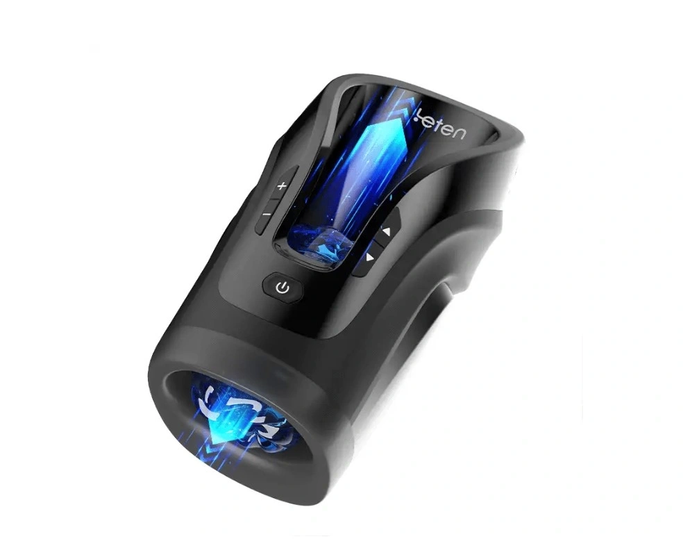 Masturbator Leten Auto Thrusting-Luxury, Functie Telescopica, 10 Moduri+10 Viteze, USB, Negru, #2, Erotic24.ro