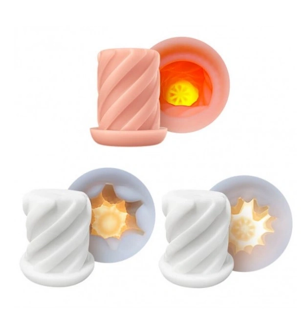 Masturbator Leten Space Time Cabin, 7 Moduri de Rotatie+5 Viteze, USB, Bronz, 17.8 cm, #3, Erotic24.ro