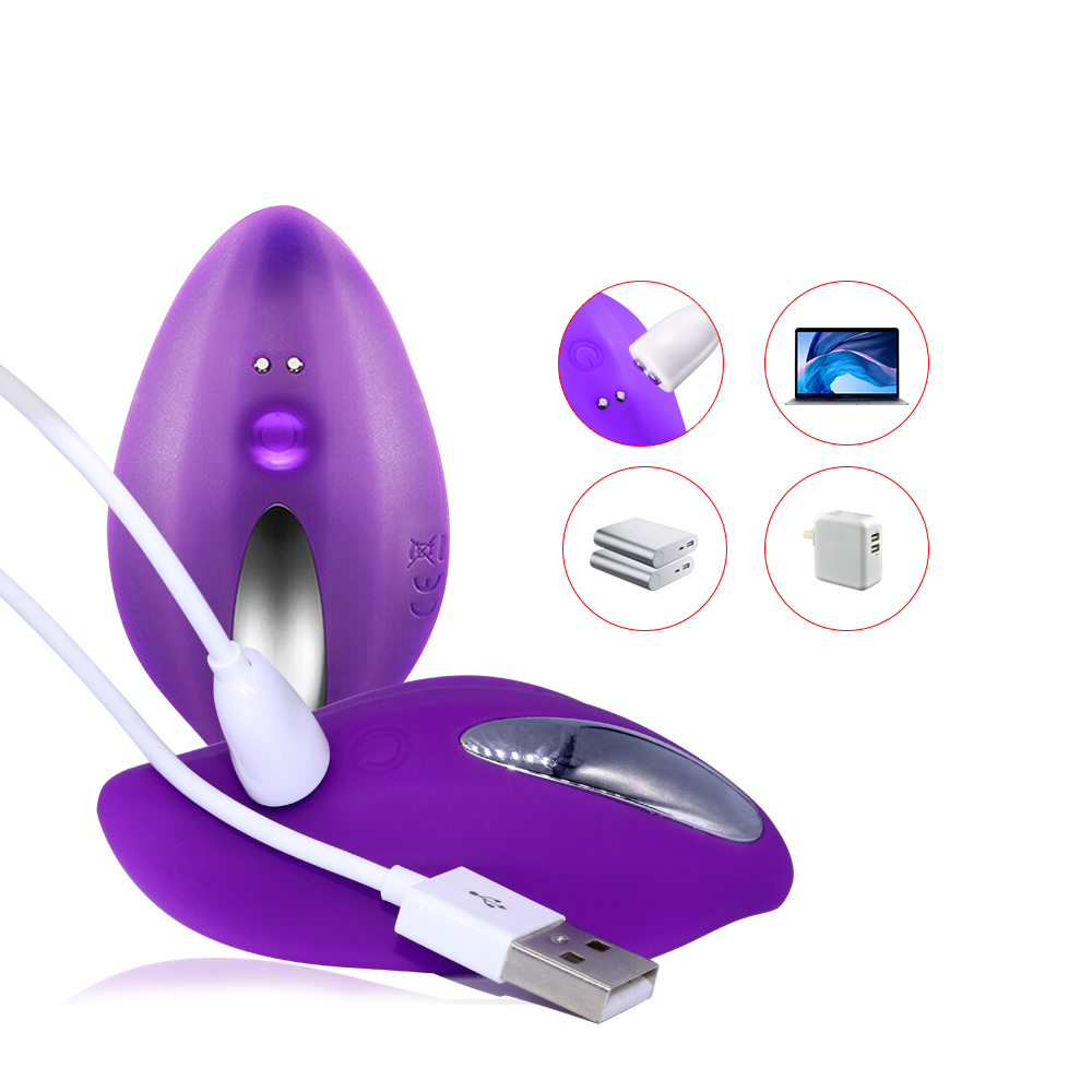 Vibrator Panty Vera Remote Control 12 Moduri Vibratii Silicon USB Mov Mokko Toys, #3, Erotic24.ro