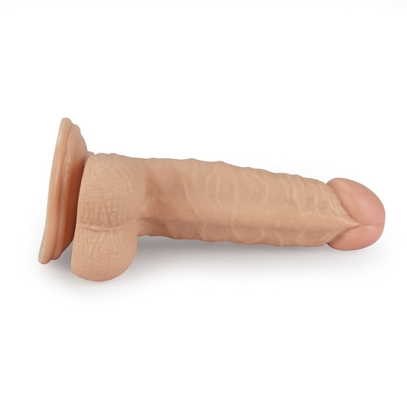 Dildo Realist Real Extreme cu Ventuza Natural 17 cm, Nr. 2, Erotic24.ro