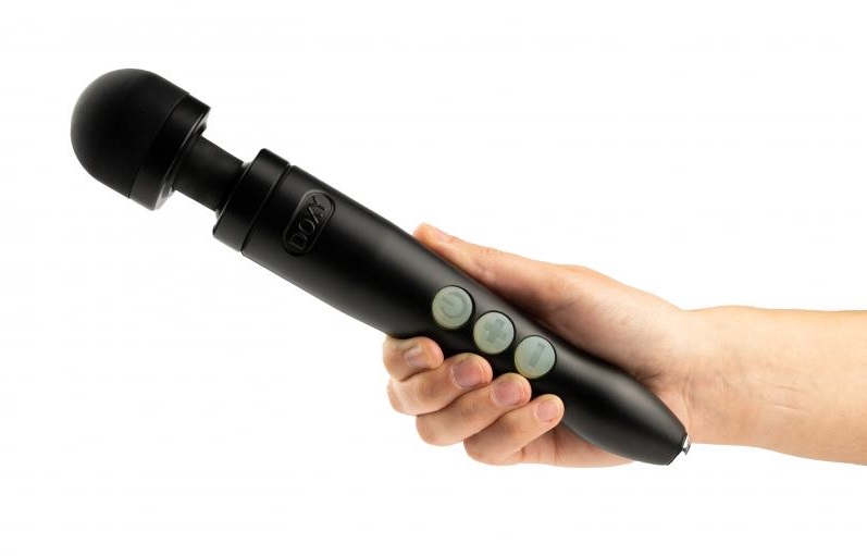 Vibrator Masaj Doxy Die Cast 3R Reachargeable Wand, Matte Black, #2, Erotic24.ro