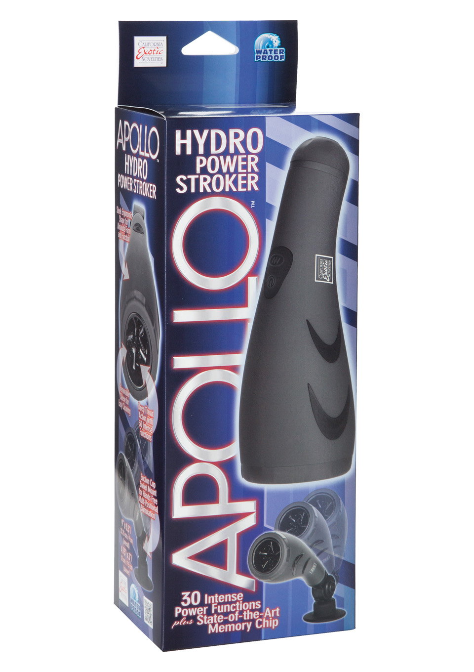 Masturbator Apollo Hydro Power Stroker 30 Functii Cip Memorie Negru, #3, Erotic24.ro