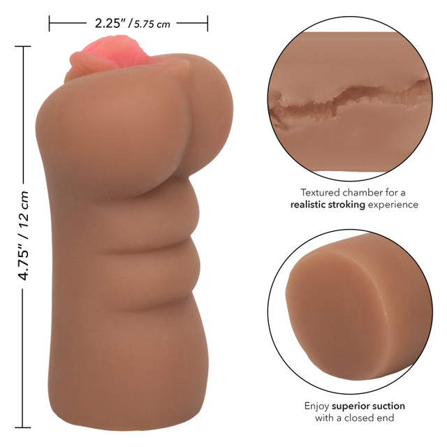 Masturbator Cheap Thrills Naughty Nurse, Pure Skin, Maro, 12 cm, #4, Erotic24.ro