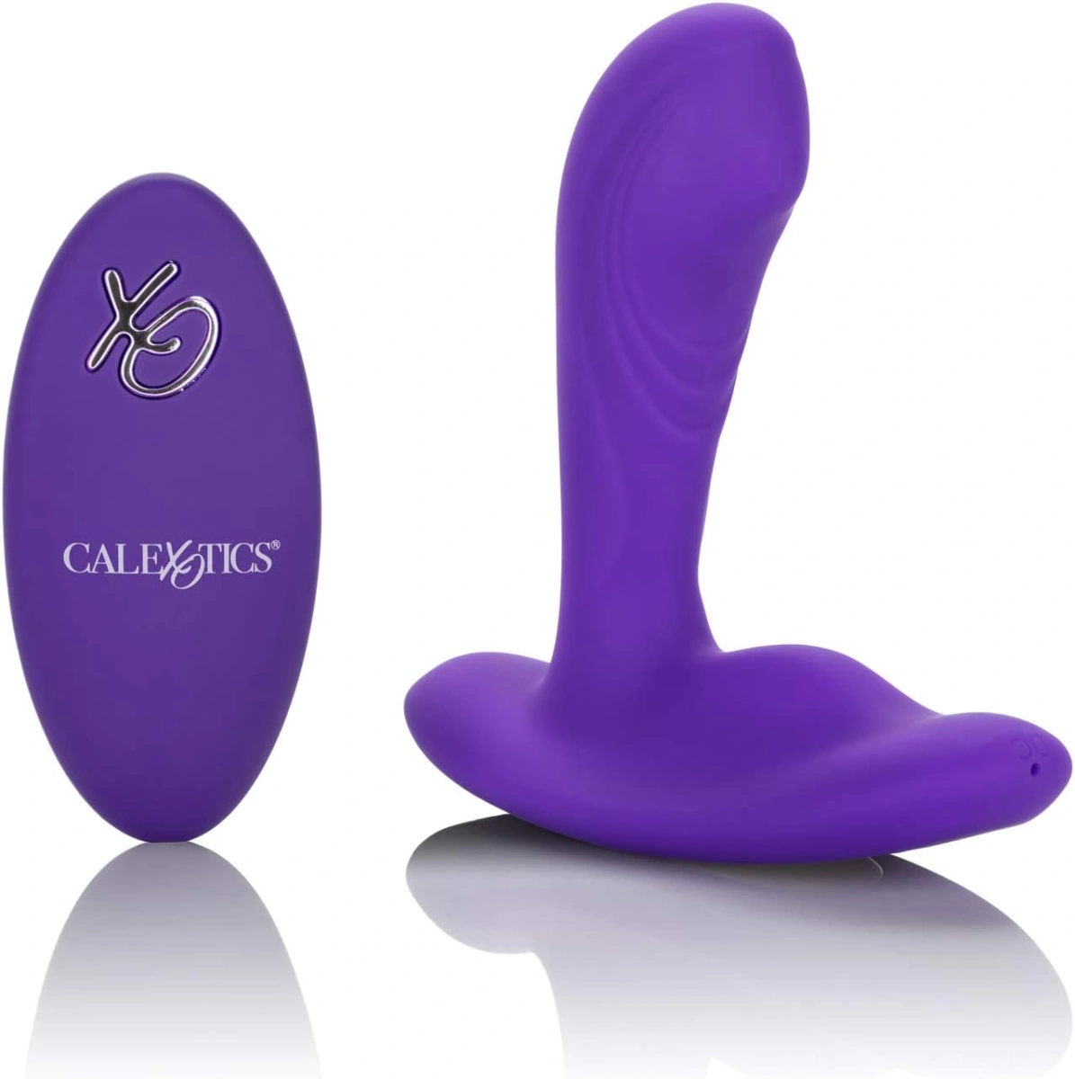 Stimulator Pinpoint Pleaser Remote Control, 12 Moduri Vibratii, 3 Moduri Rotatii, Silicon, USB, Mov, #1, Erotic24.ro
