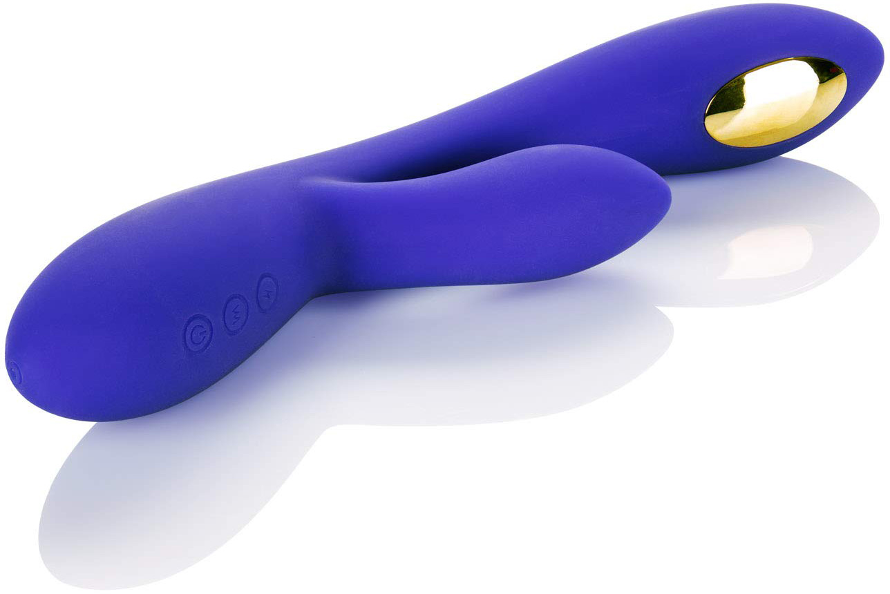 Vibrator Iepuras E-stimulator Dual Wand Violet, #3, Erotic24.ro