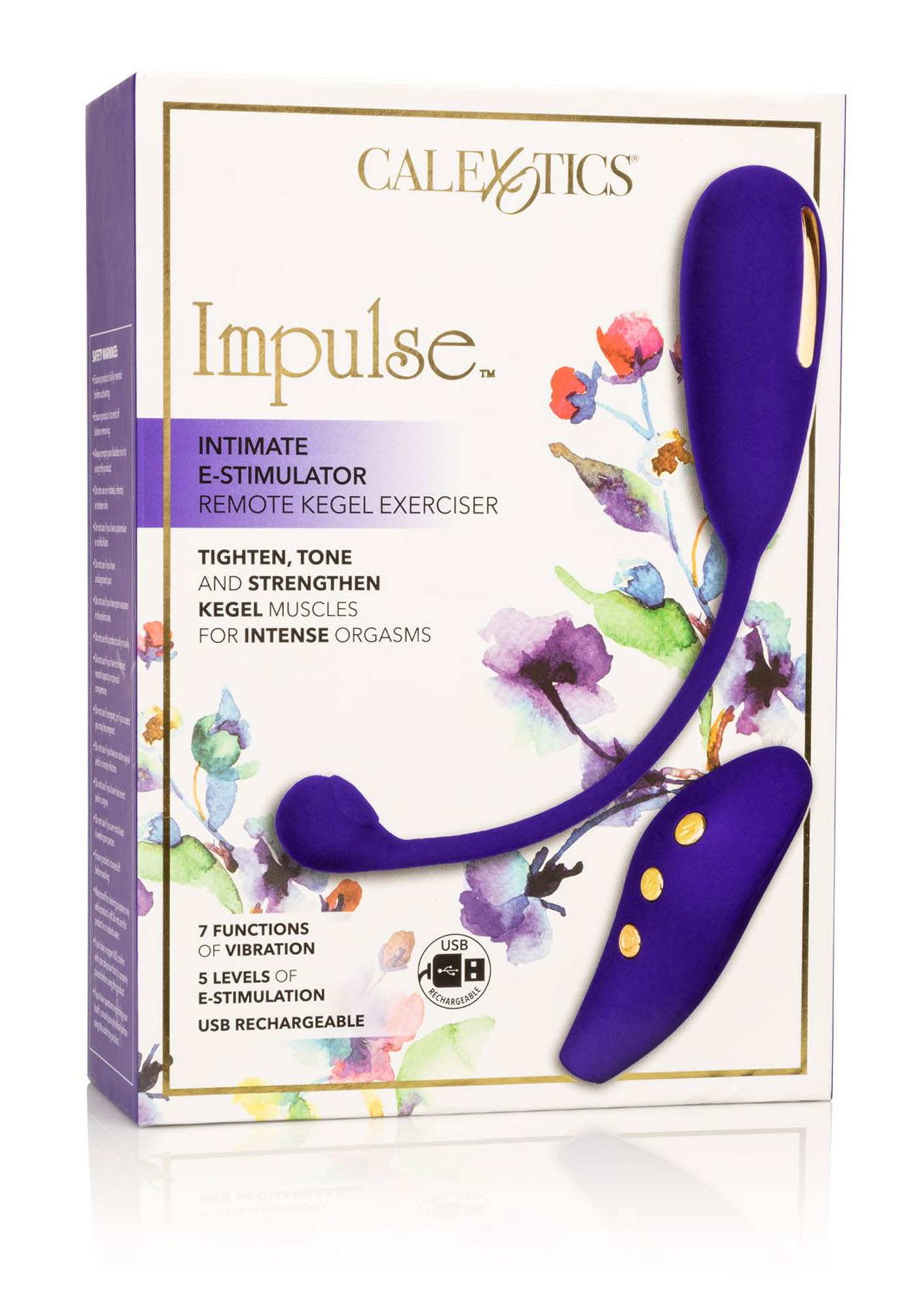 Bila Vaginala Impulse E-Stim Remote Control USB Silicon Mov, #2, Erotic24.ro