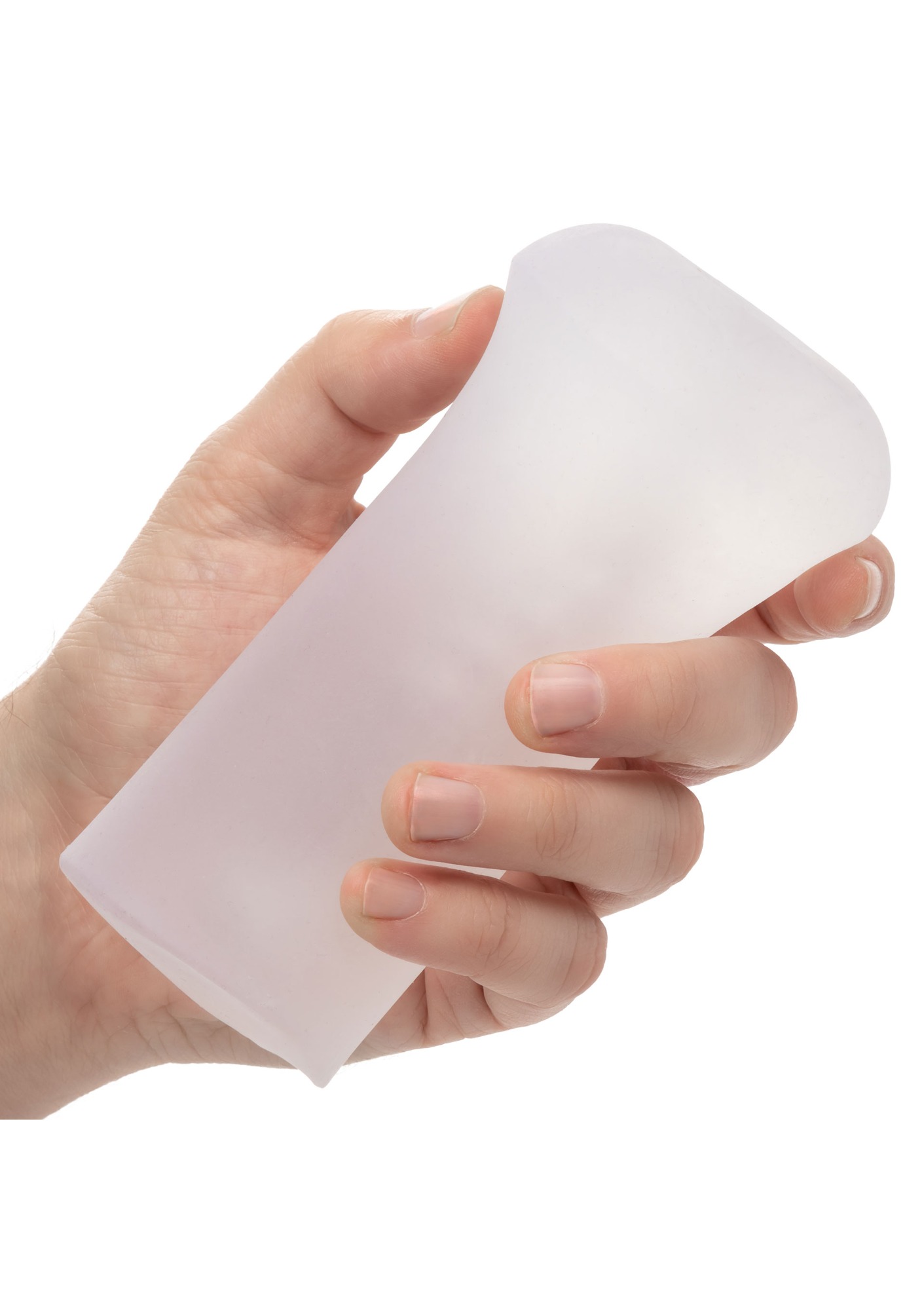 Masturbator Boundless Ultra Soft Alb 14 cm, Nr. 2, Erotic24.ro