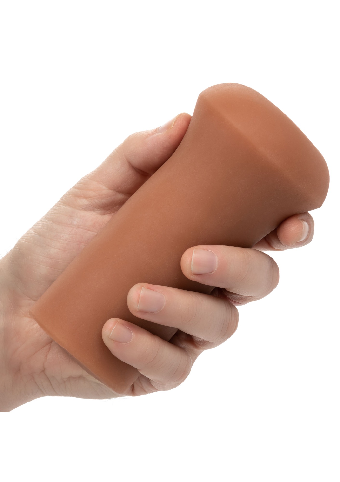 Masturbator Boundless Ultra Soft Caramel 14 cm, #3, Erotic24.ro