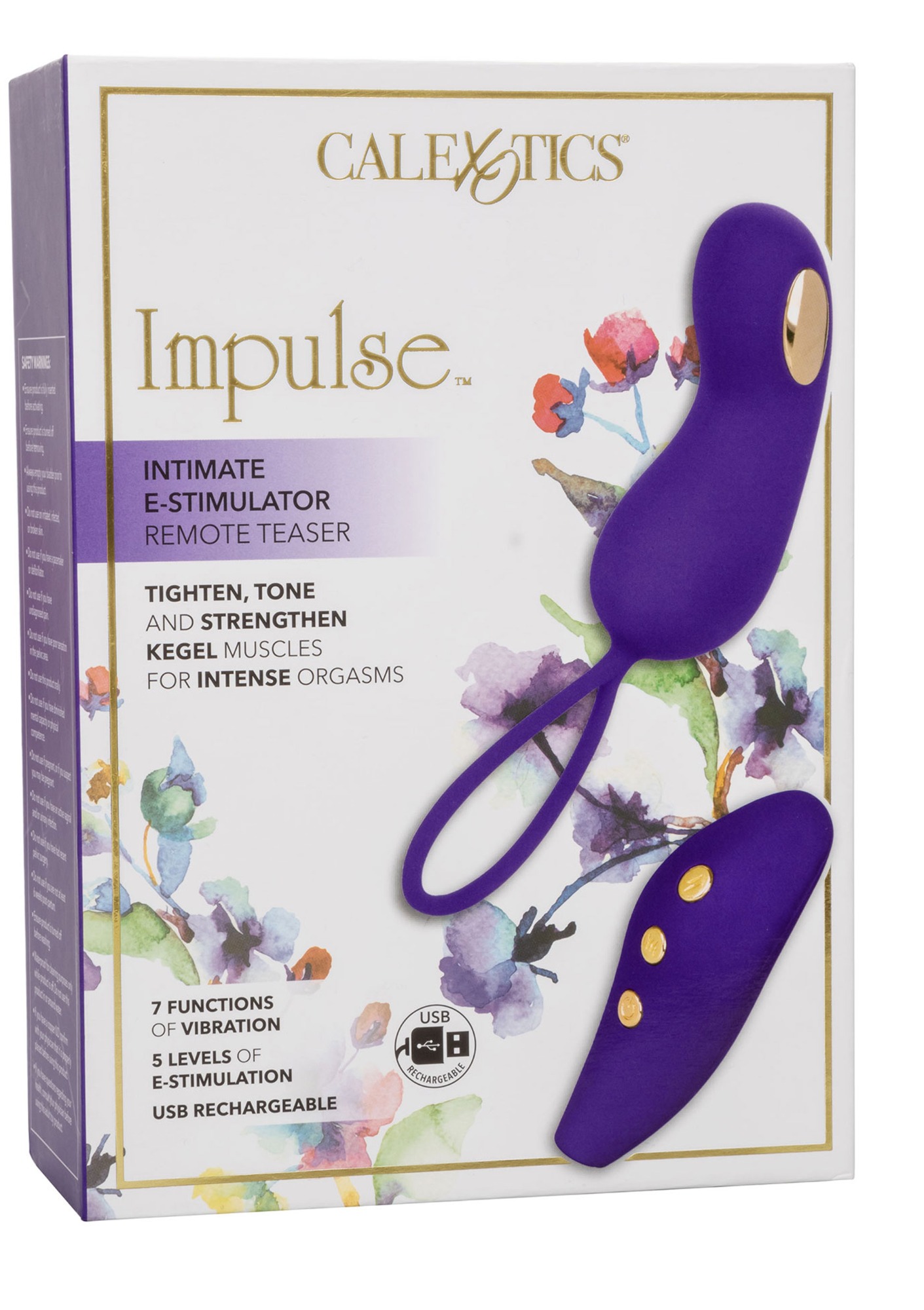 Stimulator Impulse E-Stim Remote Teaser USB Silicon Mov, Nr. 2, Erotic24.ro