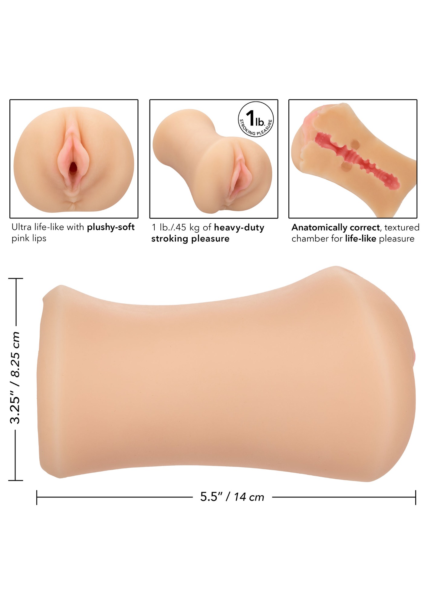 Masturbator Stroke It Tight Pussy Natural, Nr. 4, Erotic24.ro