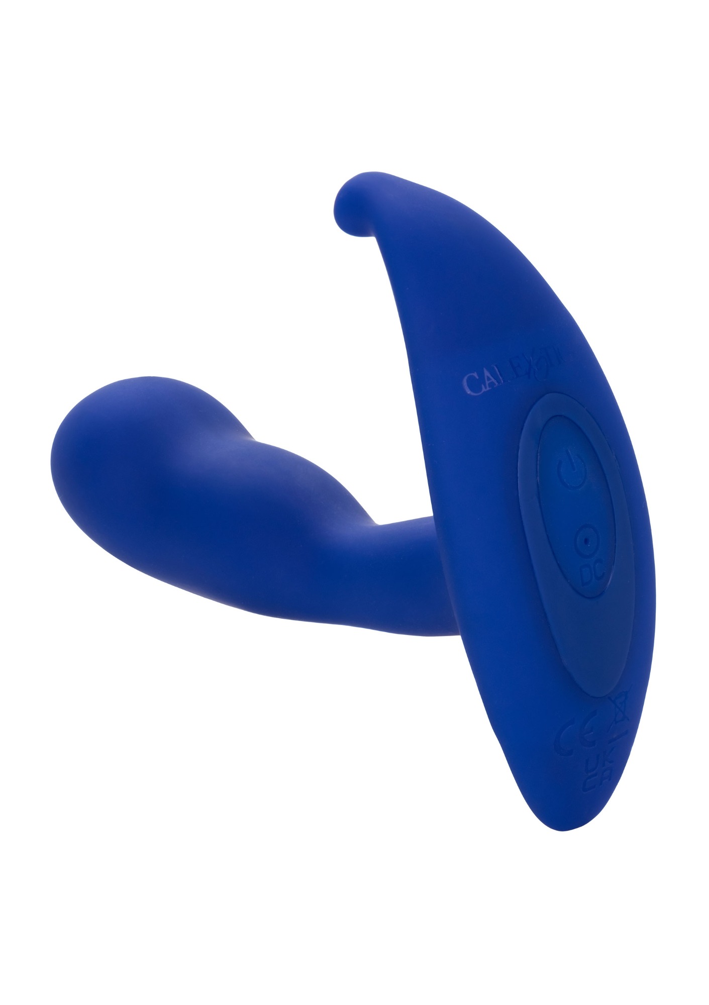 Stimulator Anal Admiral Advanced Curved Probe, 10 Moduri Vibratii, Functie Memorie, Silicon, USB, Albastru, 12.5 cm, #5, Erotic24.ro