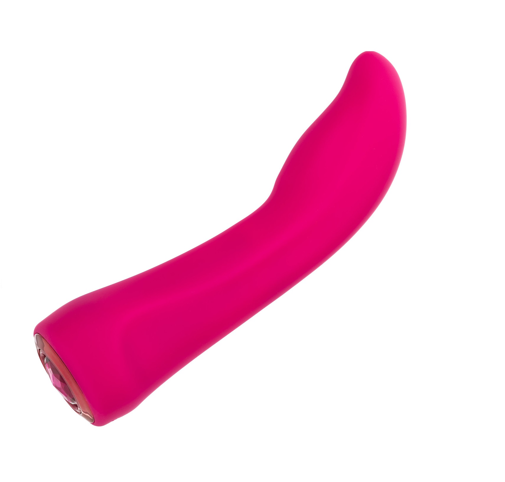 Vibrator Gem Vibe Glider, 10 Moduri Vibratii, Functie Memorie, Silicon, USB, Fuchsia, 17.7 cm, #2, Erotic24.ro