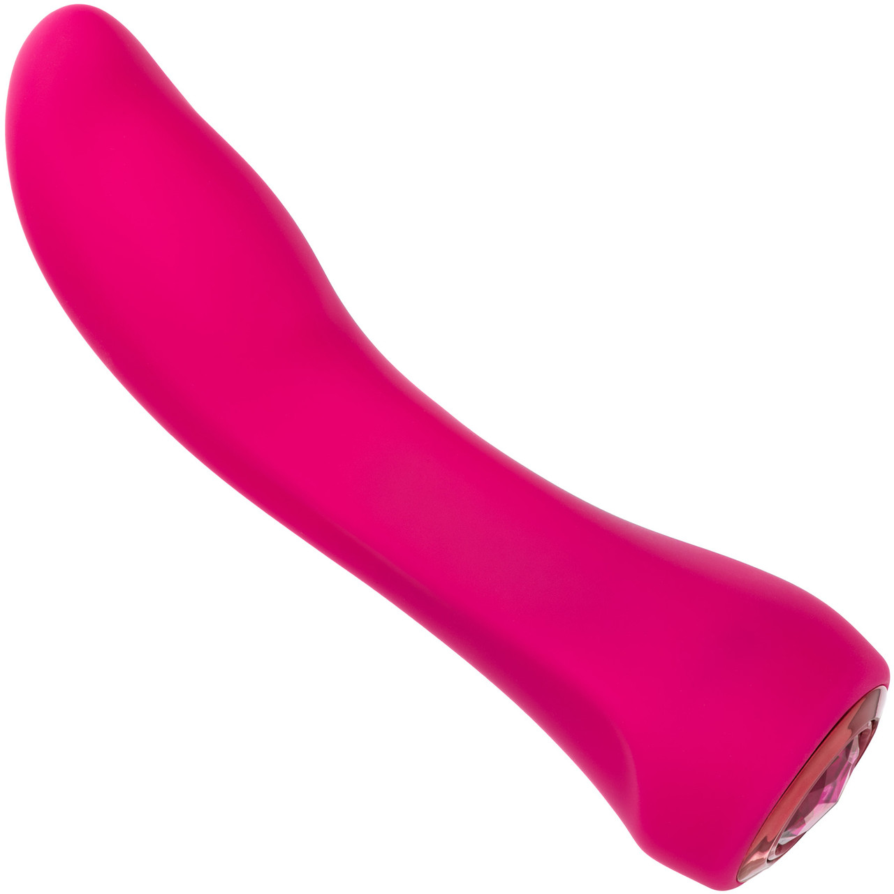 Vibrator Gem Vibe Glider, 10 Moduri Vibratii, Functie Memorie, Silicon, USB, Fuchsia, 17.7 cm, #4, Erotic24.ro