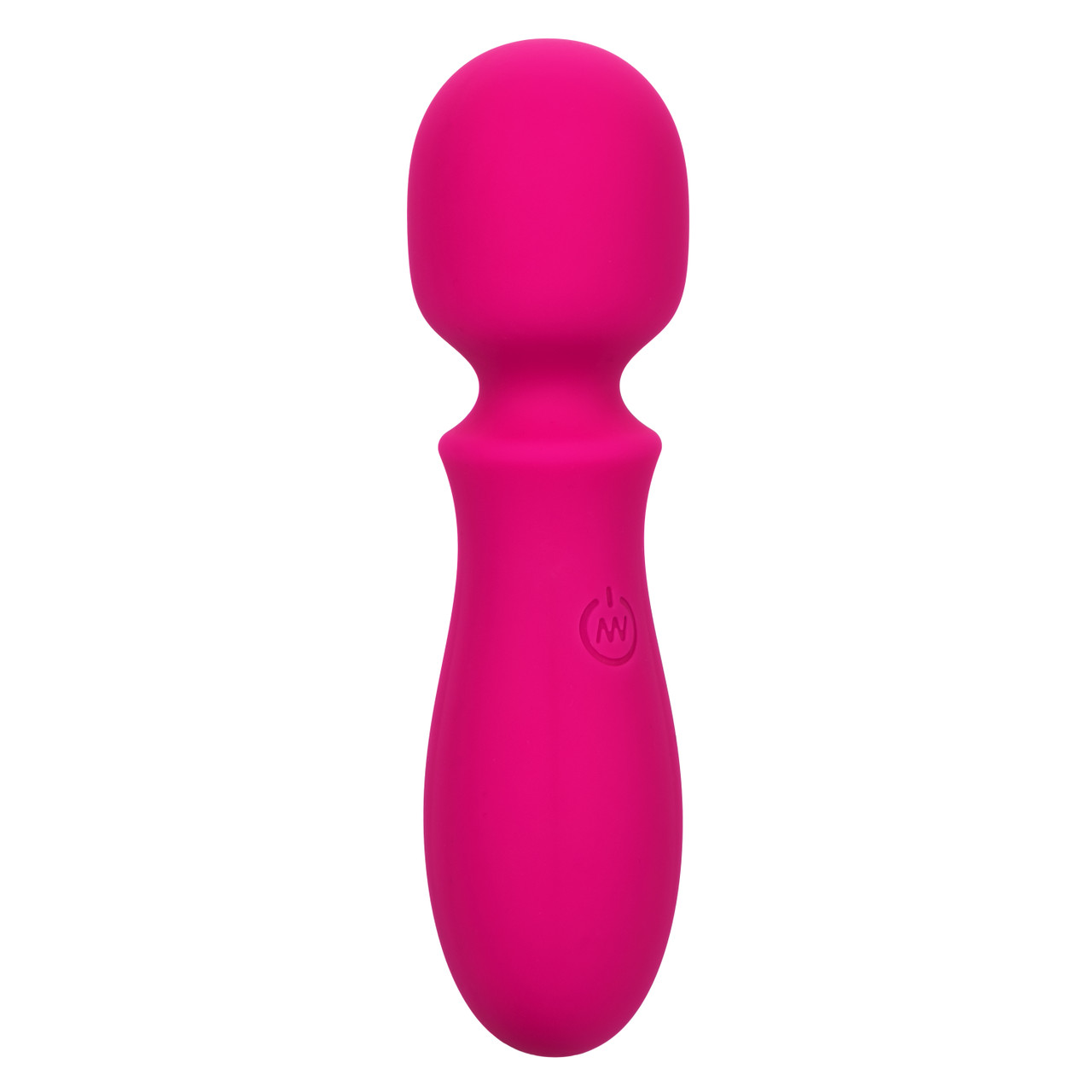 Vibrator Mini Wand Bliss, 10 Viteze Vibratii, Silicon Lichid, USB, Roz, 14 cm, #2, Erotic24.ro