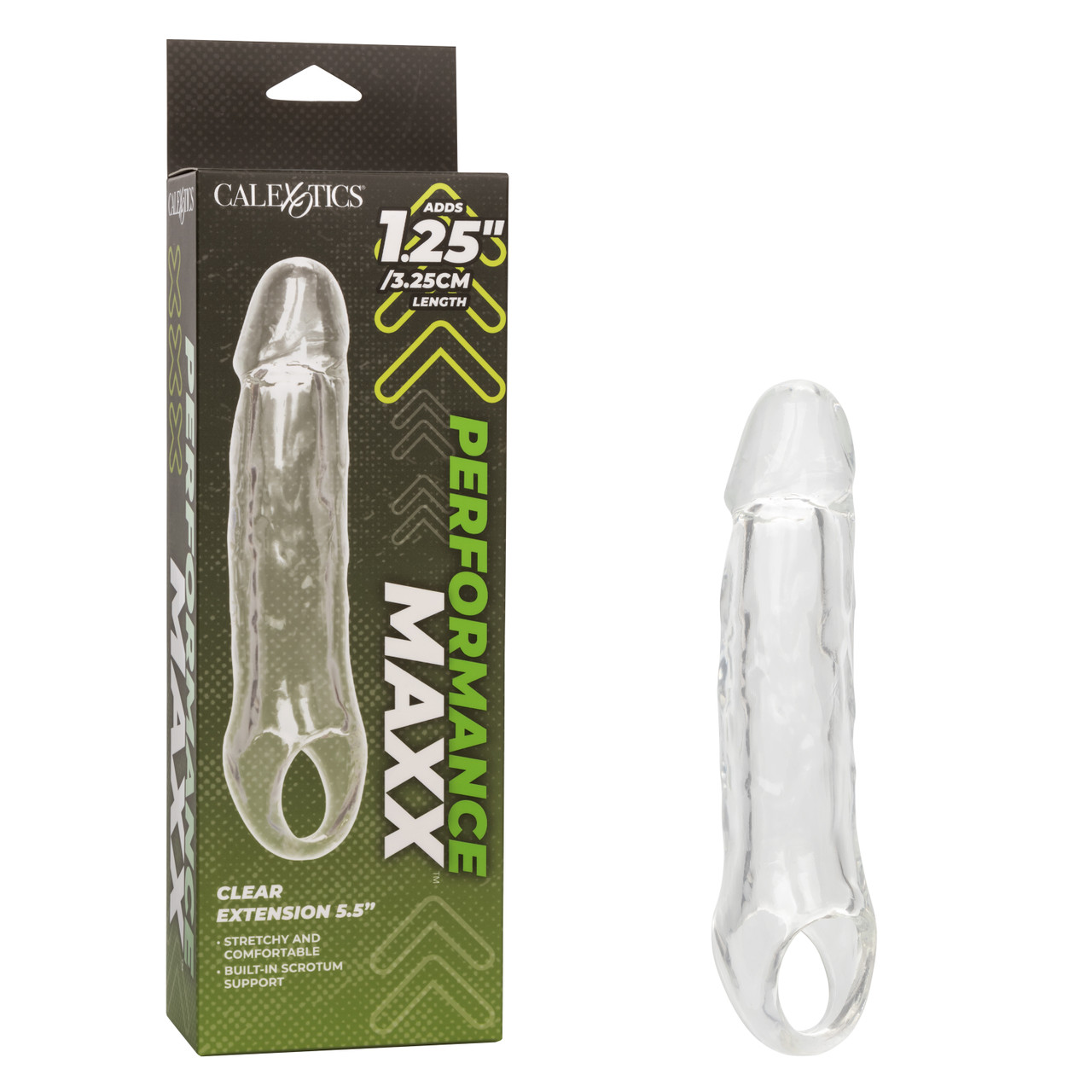 Prelungitor Penis Performance Maxx +3.25 cm, TPE, Transparent, Nr. 7, Erotic24.ro