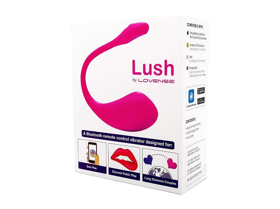 Vibrator Lovense Lush 2 Bluetooth Control Free App Silicon Roz, #9, Erotic24.ro