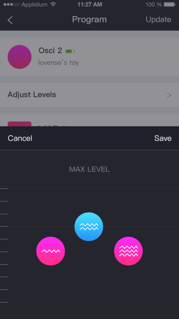 Vibrator Punctul G Osci2 Lovense Bluetooth Control Free App 22 cm, #6, Erotic24.ro