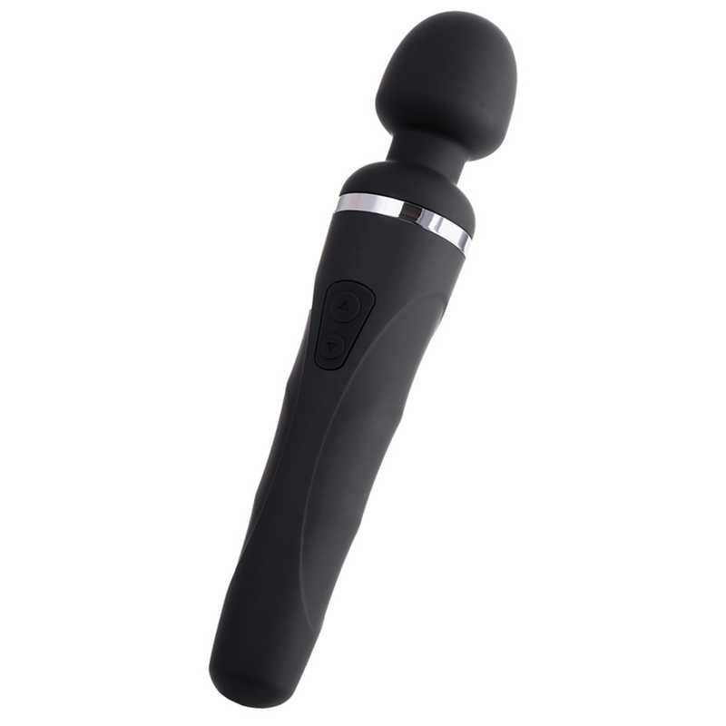 Vibrator Wand Domi 2 Lovense Bluetooth Control Free App Silicon Negru, Nr. 3, Erotic24.ro