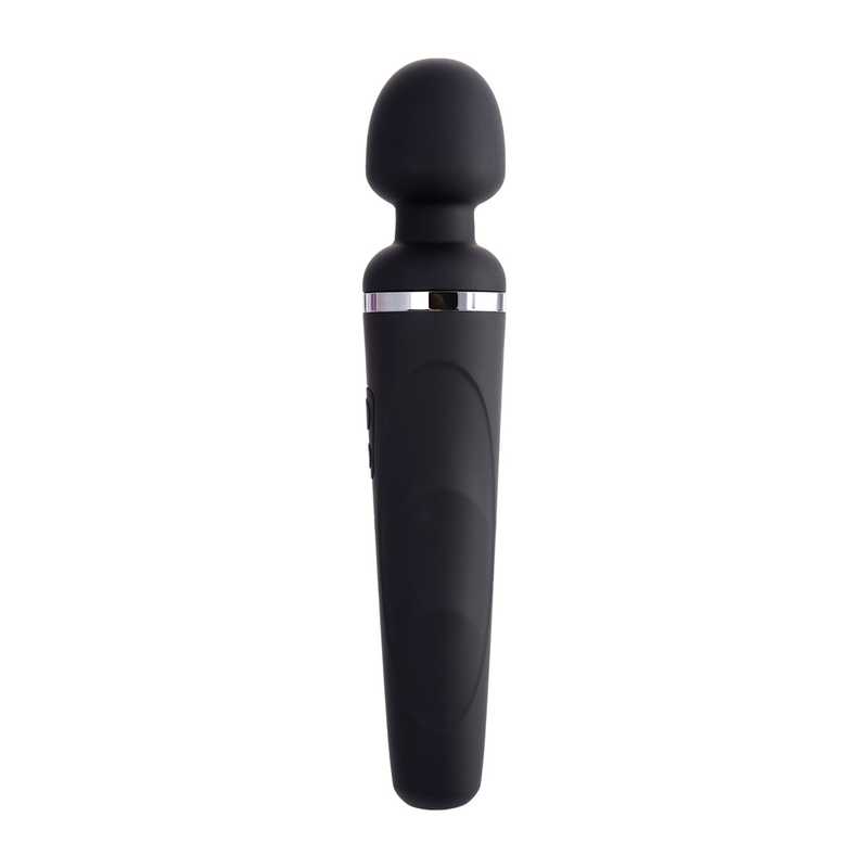 Vibrator Wand Domi 2 Lovense Bluetooth Control Free App Silicon Negru, Nr. 4, Erotic24.ro