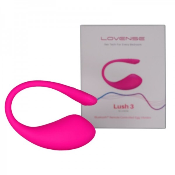 Vibrator Lovense Lush 3 Bluetooth Control Free App Silicon Roz, #5, Erotic24.ro