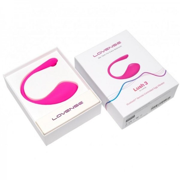 Vibrator Lovense Lush 3 Bluetooth Control Free App Silicon Roz, #4, Erotic24.ro