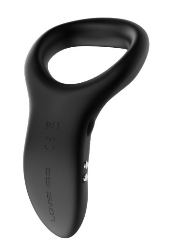 Inel de Penis Lovense Diamo, Bluetooth Control, Free App, Silicon, Negru, #3, Erotic24.ro