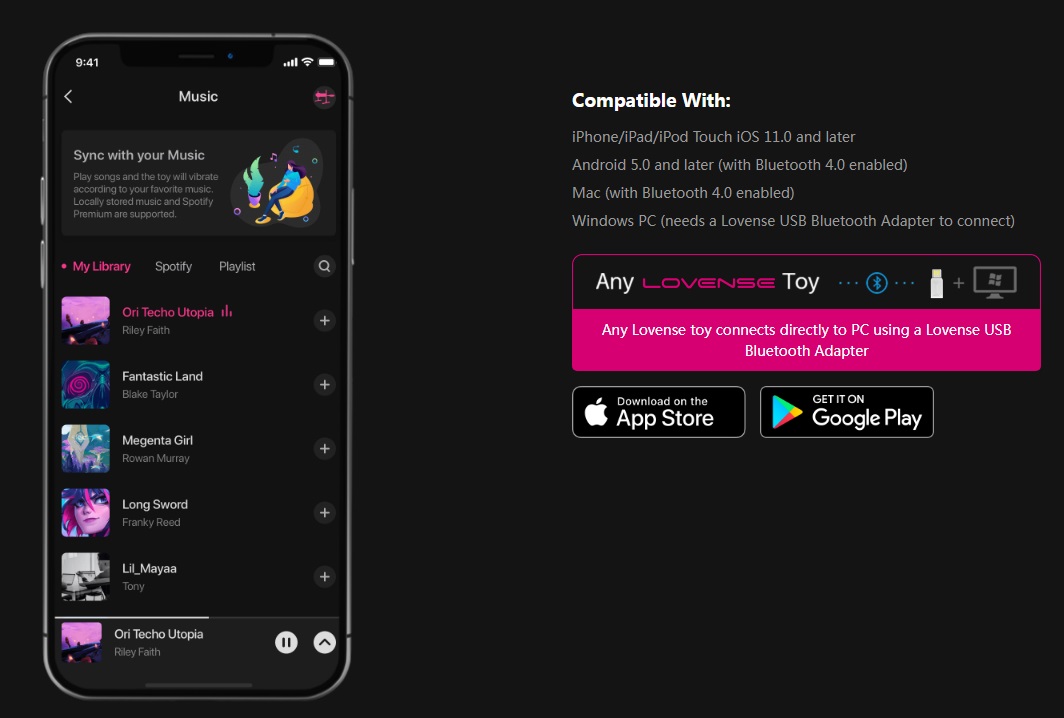 Masina de Sex Lovense Bluetooth Control Double Side, #7, Erotic24.ro