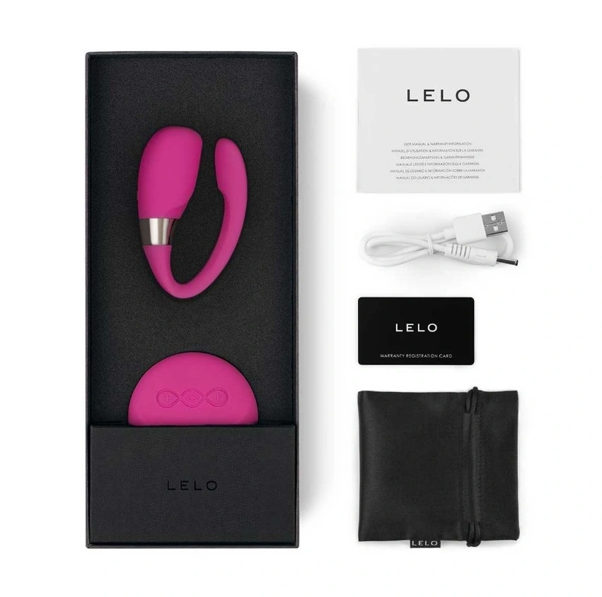 Vibrator Cuplu Lelo TIANI 3, Remote Control, Silicon, USB, Roz, Nr. 2, Erotic24.ro