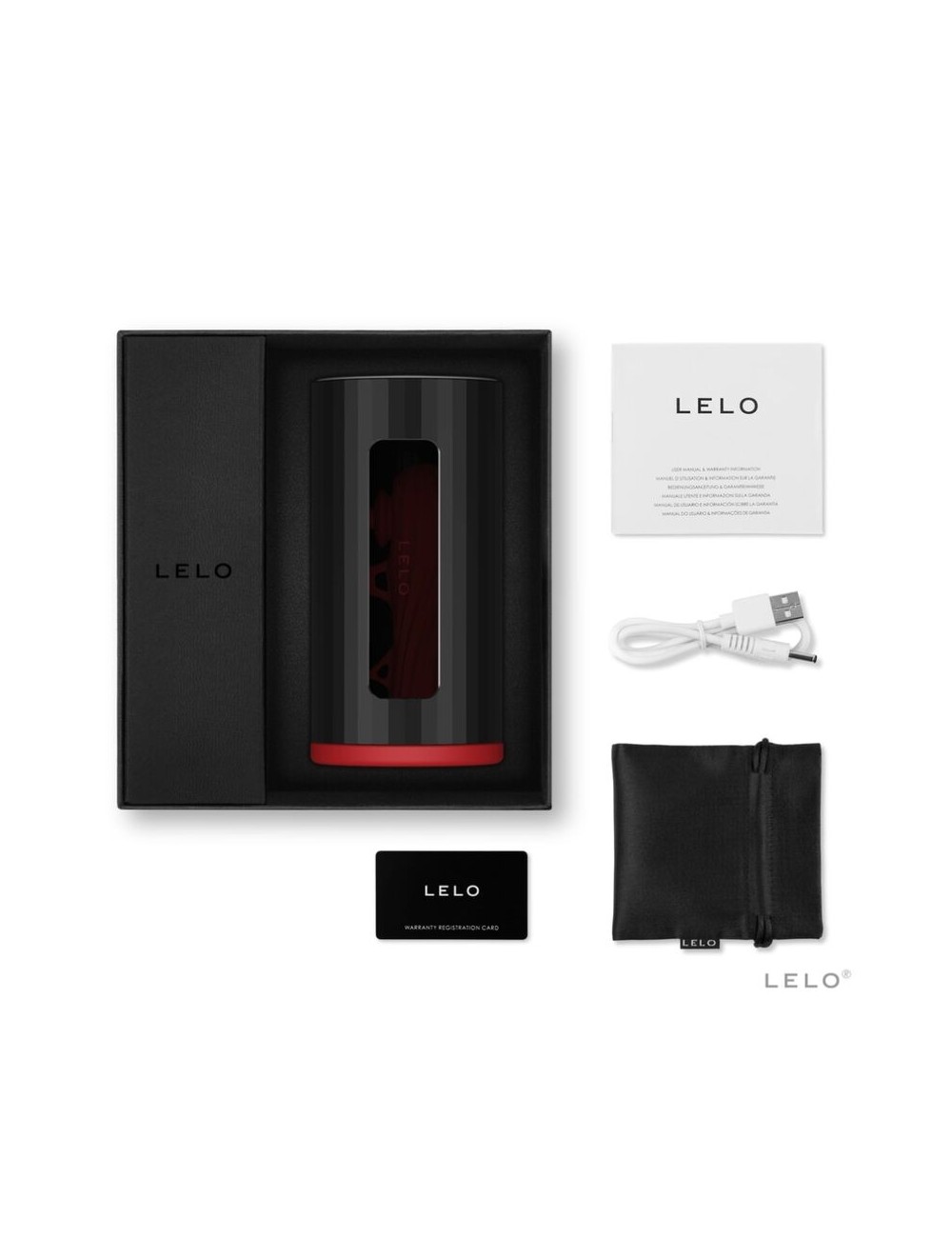 Masturbator Lelo F1S V2 Red, Nr. 5, Erotic24.ro