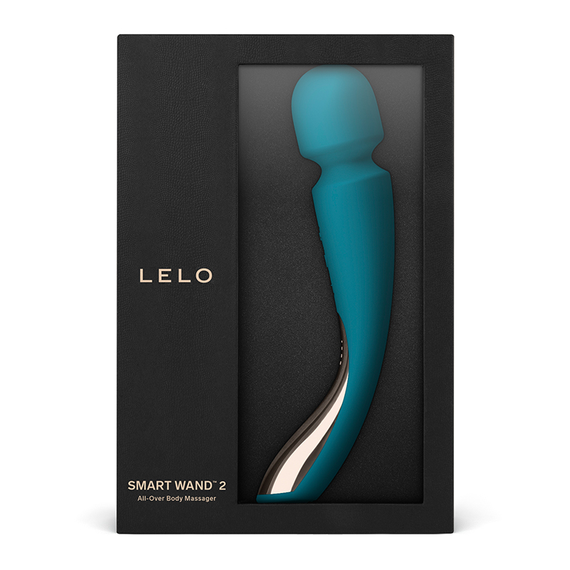 Vibrator Masaj LELO Smart Wand 2 Medium Ocean Blue, #3, Erotic24.ro