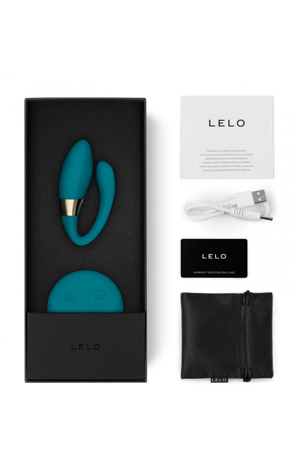 Vibrator LELO Tiani Duo Ocean Blue, #7, Erotic24.ro