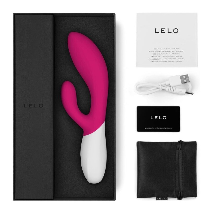 Vibrator Lelo INA Wave 2 Cerise, #4, Erotic24.ro