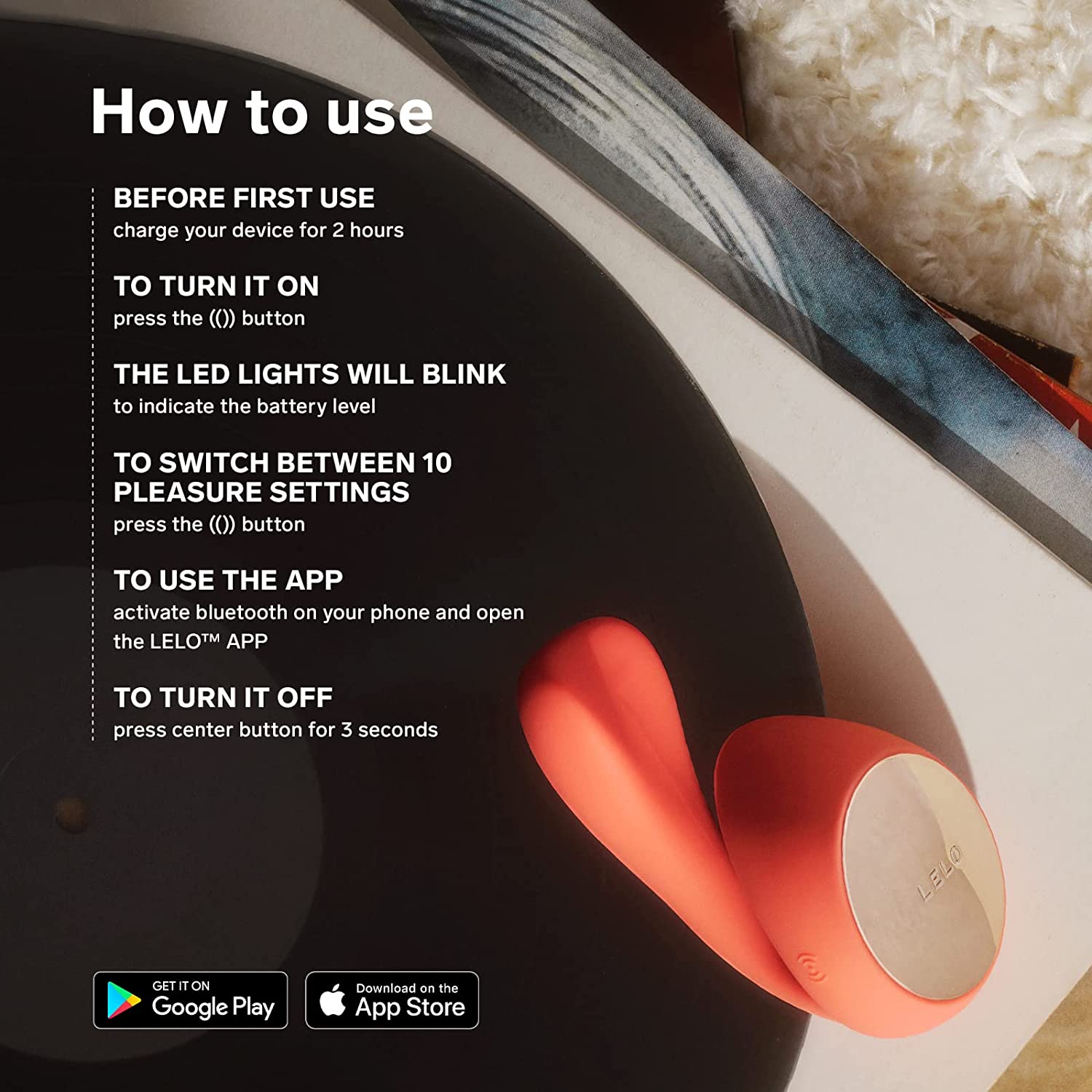 Vibrator Cuplu LELO Ida Wave Coral Red, Nr. 5, Erotic24.ro