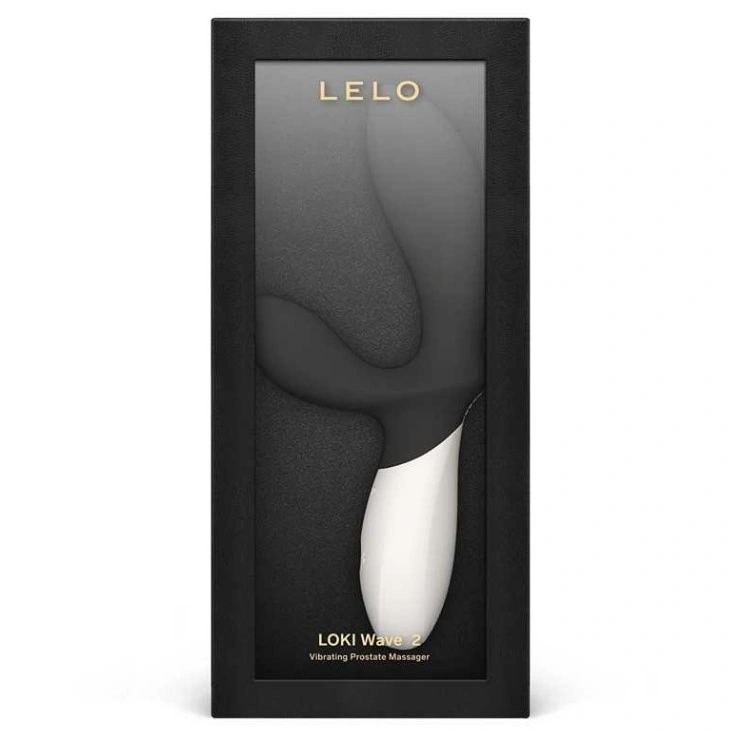 Stimulator Prostata Lelo LOKI Wave 2, 12 Functii Vibratii, Silicon, USB, Negru, #4, Erotic24.ro