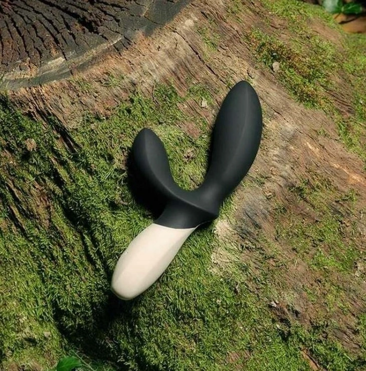 Stimulator Prostata Lelo LOKI Wave 2, 12 Functii Vibratii, Silicon, USB, Negru, #3, Erotic24.ro