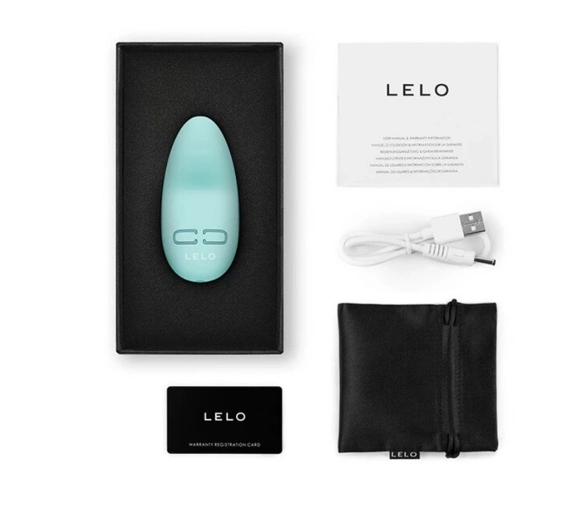 Vibrator Mini Lelo LILY 3, 10 Moduri Vibratii, Silicon, USB, Verde, 7.4 cm, #2, Erotic24.ro
