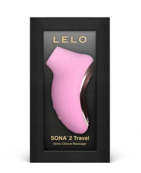 Stimulator Lelo Sona 2 Travel, 12 Moduri Suctiune, Silicon, USB, Roz, 8.7 cm, #4, Erotic24.ro