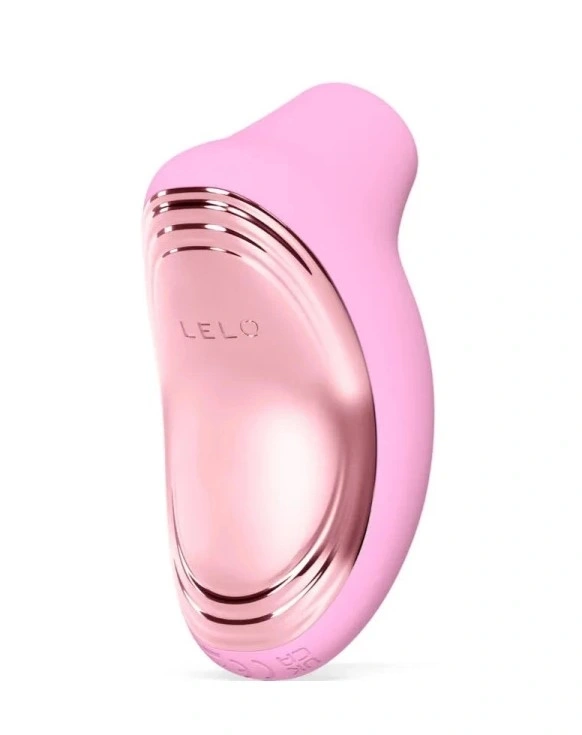 Stimulator Lelo Sona 2 Travel, 12 Moduri Suctiune, Silicon, USB, Roz, 8.7 cm, #2, Erotic24.ro