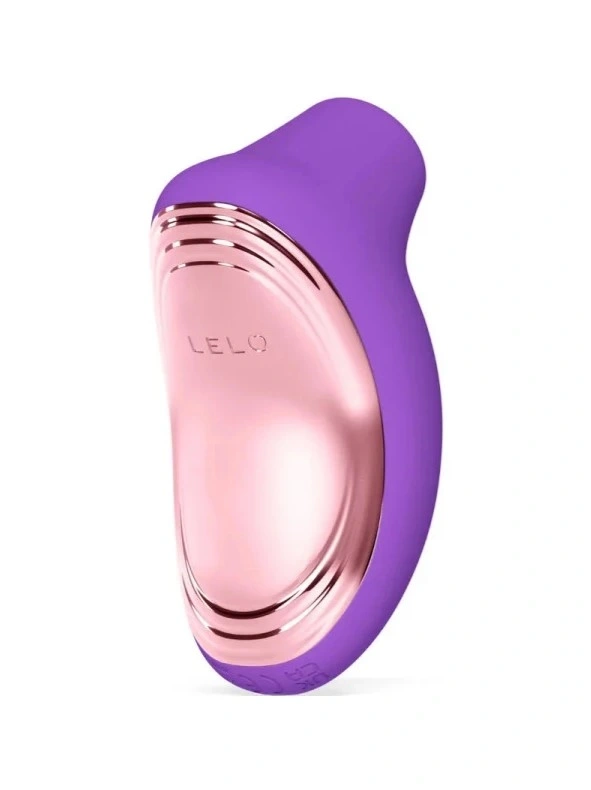 Stimulator Lelo Sona 2 Travel, 12 Moduri Suctiune, Silicon, USB, Mov, 8.7 cm, #2, Erotic24.ro